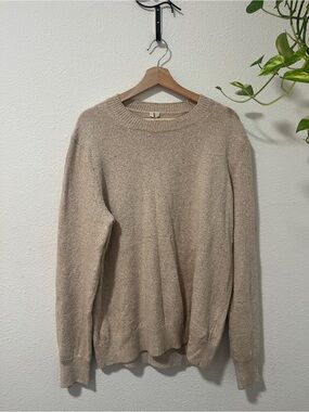 ARKET Men's Crewneck Sweater in Light Beige